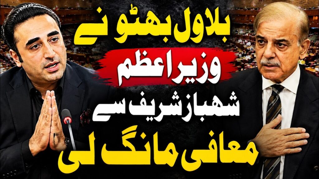 bilawal bhutto apologizes to pm shehbaz sharif in the national assembly zerosaydigital
